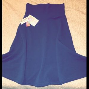 SOLD Flowy skirt azure